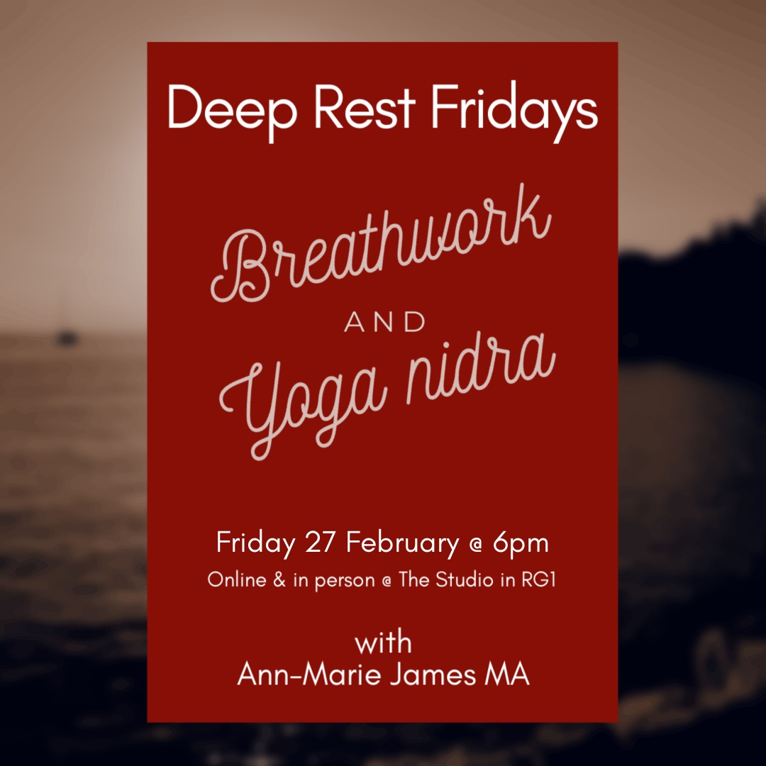 Breathwork and yoga nidra Friday 27 Feb